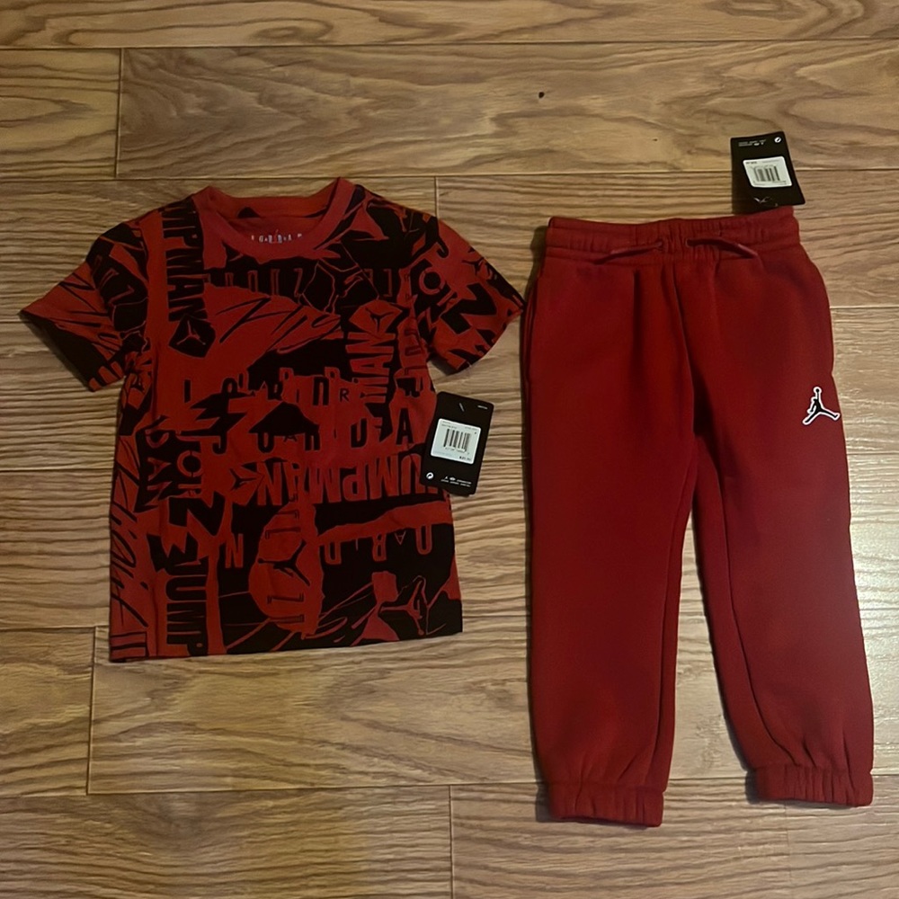 Jordan shirt & sweatpants